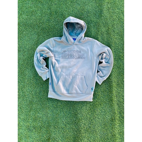 NBA Other - NBA Hoodie Pullover Youth Kids Gray National Basketball Association Sweatshirt